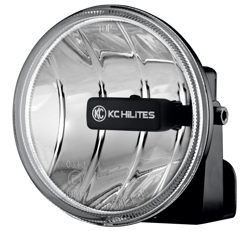 KC HiLiTES 4in. Gravity G4 LED Light 10w SAE/ECE Clear Fog Beam (Single) Fog Lights KC HiLiTES