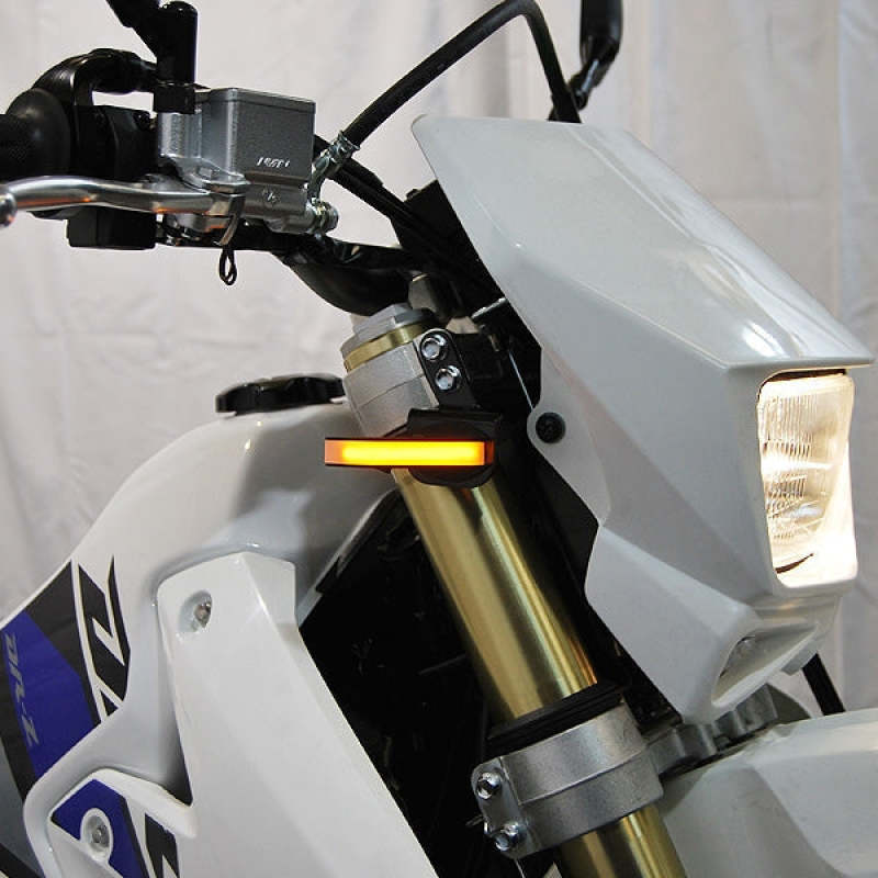New Rage Cycles 10+ Suzuki DRZ400 Front Turn Signals Lights Corner New Rage Cycles
