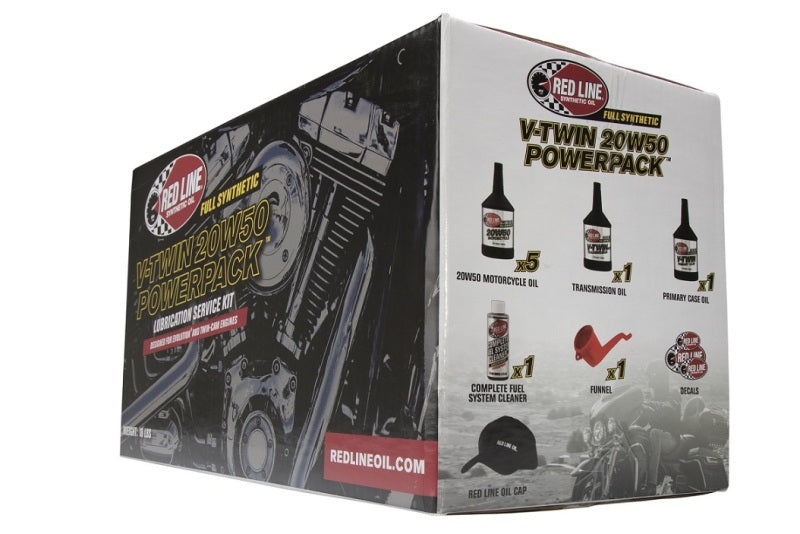 Red Line Big Twin 20W50 PowerPack Motor Oils Red Line