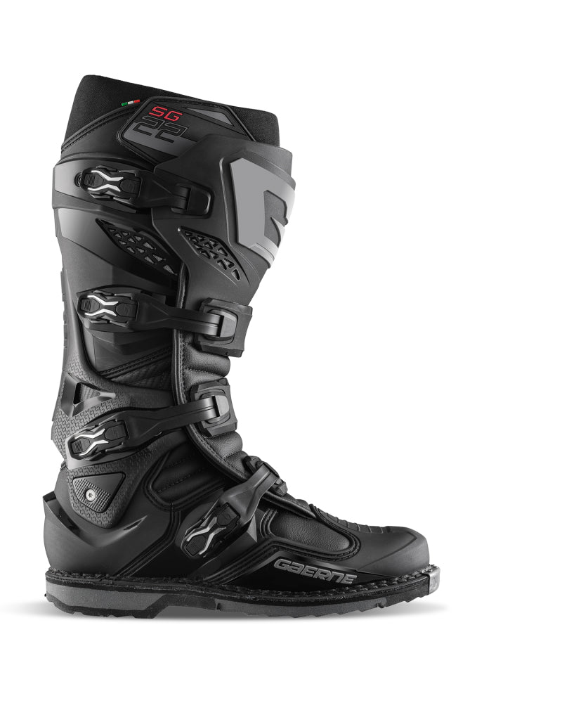 Gaerne SG22 Boot Black Size - 7 Motorcycle Boots Gaerne