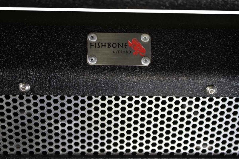 Fishbone Offroad 2016+ Toyota Tacoma Center Stubby Front Bumper Bumpers - Steel Fishbone Offroad