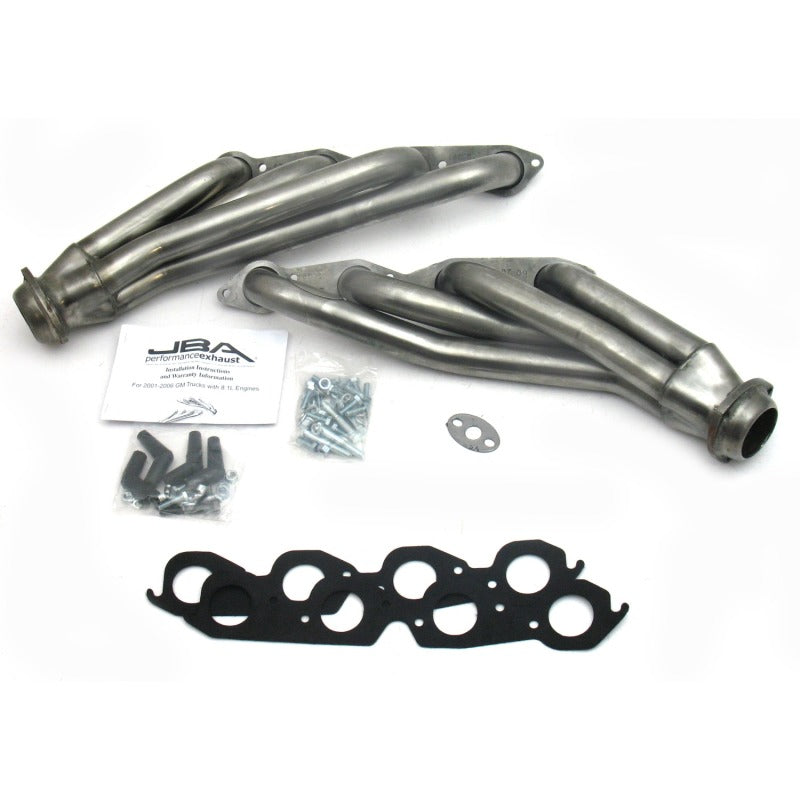 JBA 01-03 Gm Truck 8.1L BBC w/o EGR/A.I.R. 1-3/4in Primary Raw 409SS Cat4Ward Header Headers & Manifolds JBA