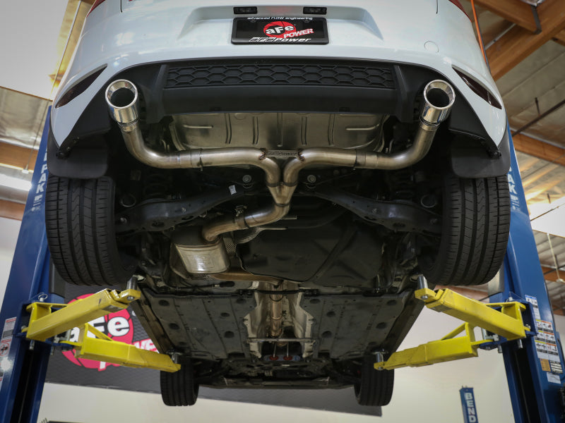aFe MACHForce XP 3in-2.5in SS Exhaust Cat-Back 15-17 Volkswagen GTI (MKVII) L4-2.0L (t) - Polished Catback aFe