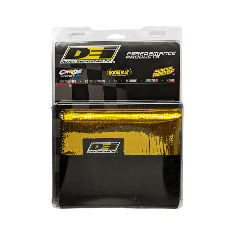 DEI Cool-Cover GOLD 3in to 4in OD Air Tube x 28in L - Air Tube Cover Kit Thermal Sleeves DEI