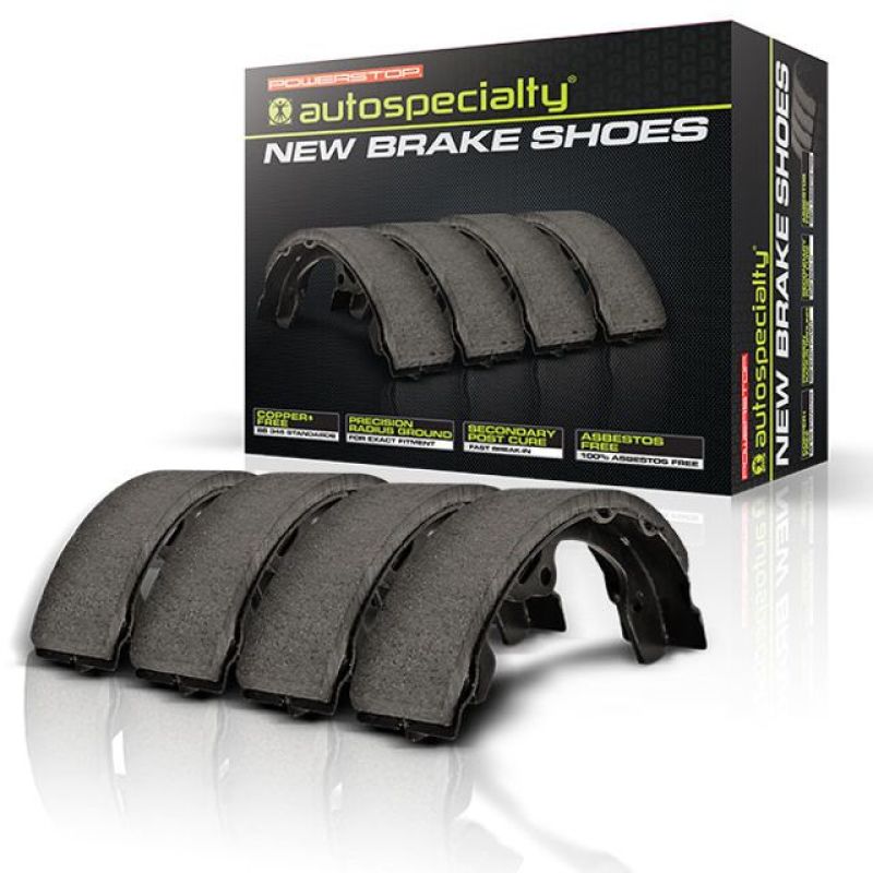 Power Stop 02-06 Chevrolet Avalanche 2500 Rear Autospecialty Parking Brake Shoes Brake Shoes PowerStop