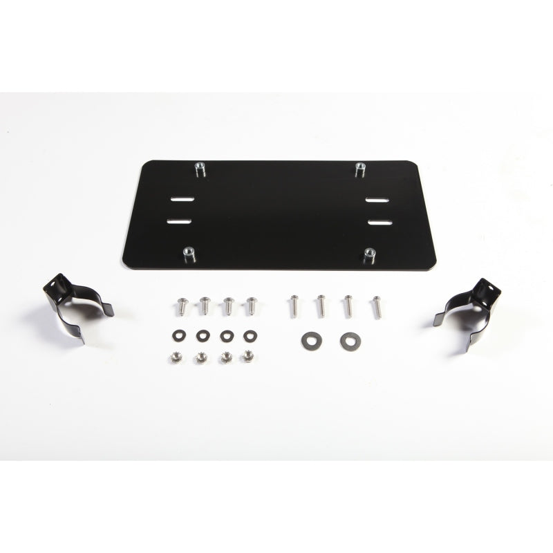Rugged Ridge License Plate Mounting Bracket for Roller Fairlead Exterior Trim Rugged Ridge