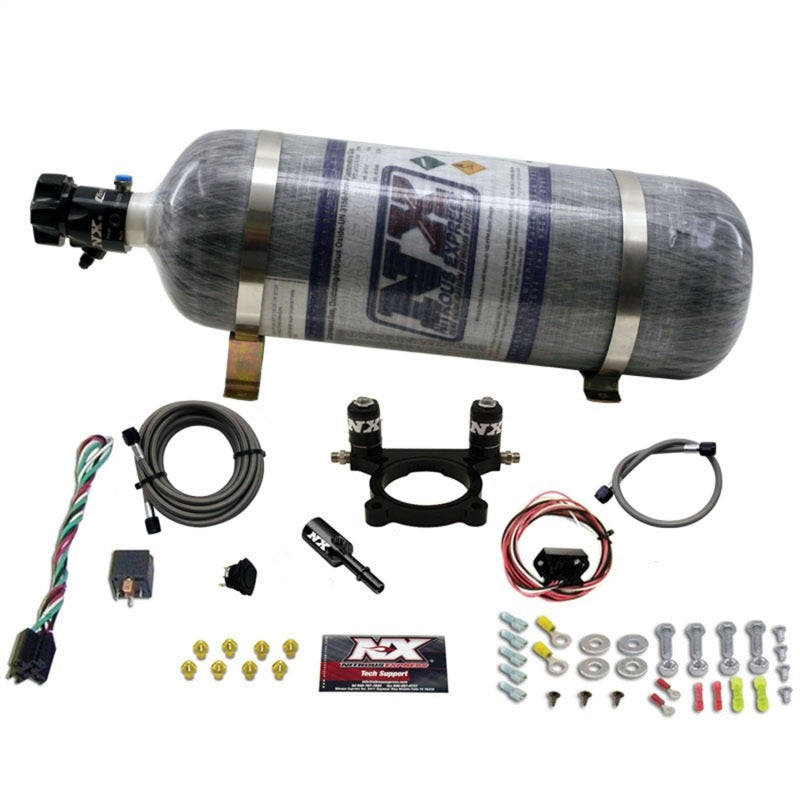 Nitrous Express 13-16 Dodge Dart 2.0L Nitrous Plate Kit (35-100HP) w/Composite Bottle Nitrous Systems Nitrous Express