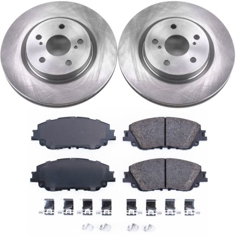 Power Stop 2019 Toyota Avalon Front Autospecialty Brake Kit Brake Kits - OE PowerStop