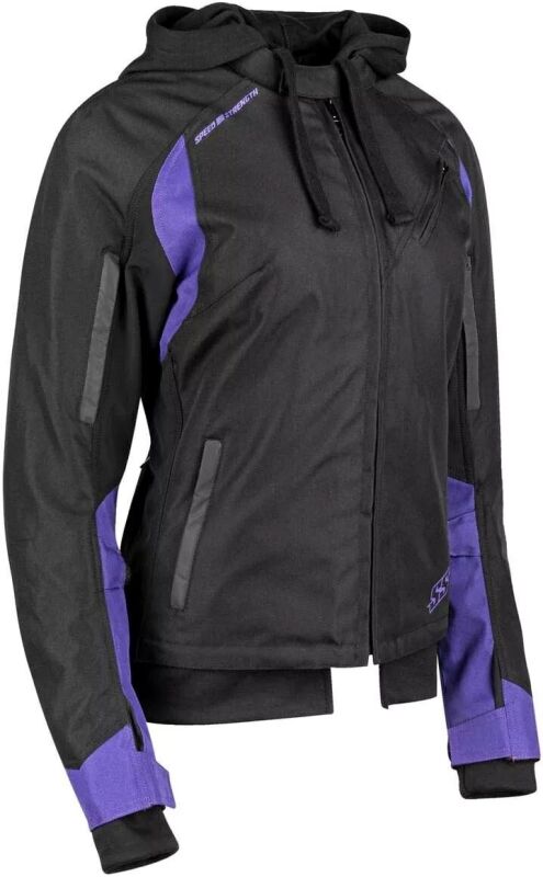 Speed and Strength Spell Bound Jacket Purple/Black Womens - XS Jackets - Textile Speed and Strength