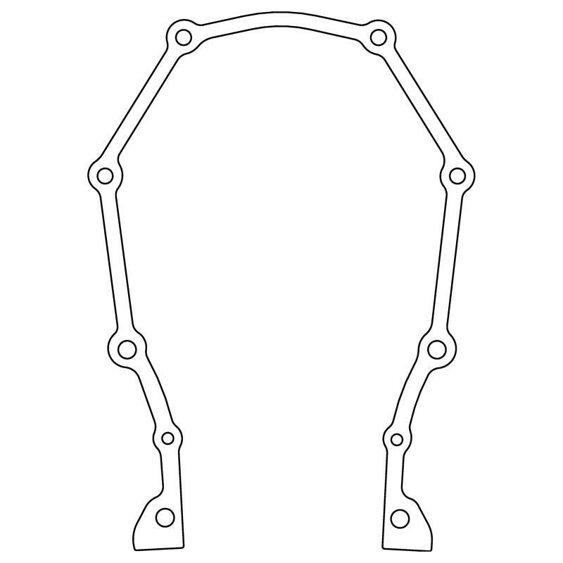 Cometic Chrysler B/RB - Gen-2 Hemi V8 Timing Cover Gasket .031 Fiber - 10 Pack Gasket Kits Cometic Gasket