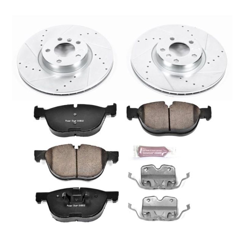 Power Stop 10-13 BMW X5 Front Z23 Evolution Sport Brake Kit Brake Kits - Performance D&S PowerStop