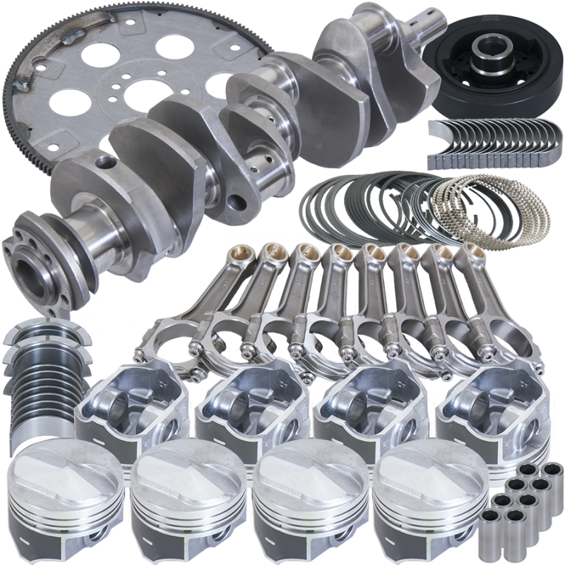 Eagle Chevy 454 4.000in Crank 6.135in I-Beam Rod 22cc 4.310in Pistons 168 Tooth FP Balanced Assembly Rotating Assemblies Eagle