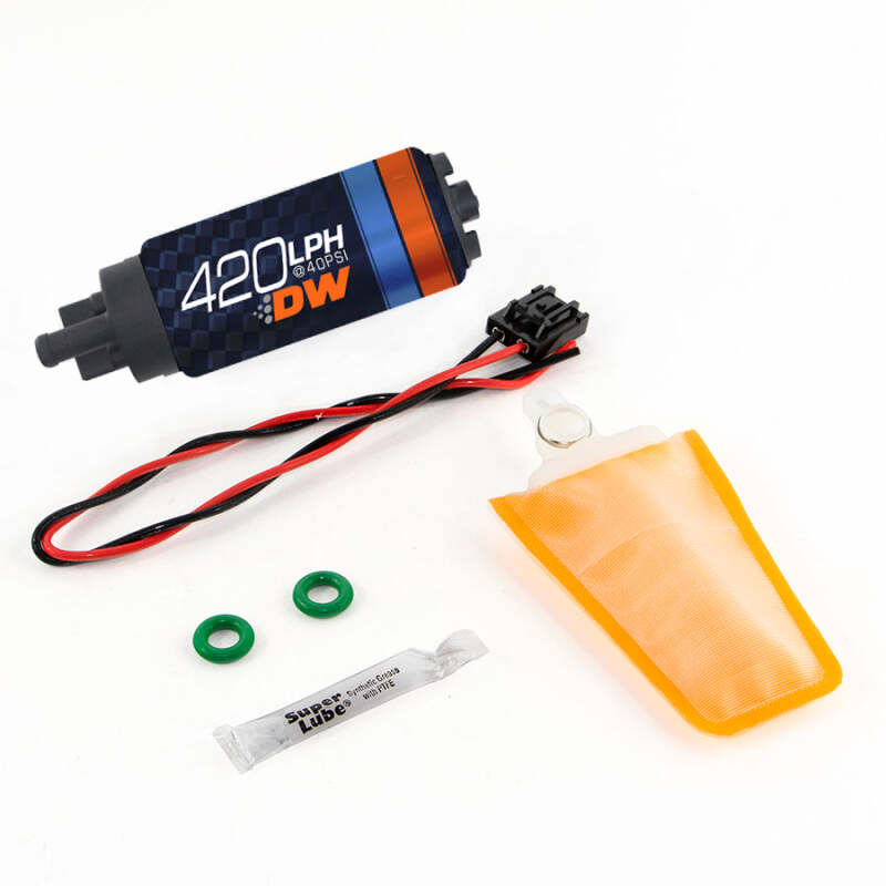 Deatschwerks DW420 Series 420lph In-Tank Fuel Pump w/ Install Kit For TC 05-10 Fuel Pumps DeatschWerks