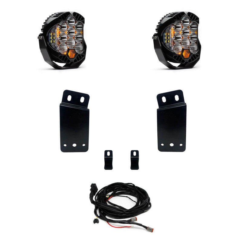 Baja Designs 21+ Dodge Ram TRX LP9 Series Bumper Kit Light Mounts Baja Designs
