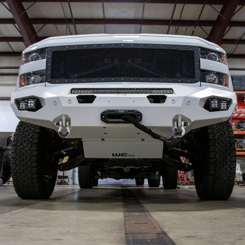 Wehrli 11-19 GMC & Chevy 2500/3500 Lower Splash Shield Kit -Candy Red Engine Covers Wehrli