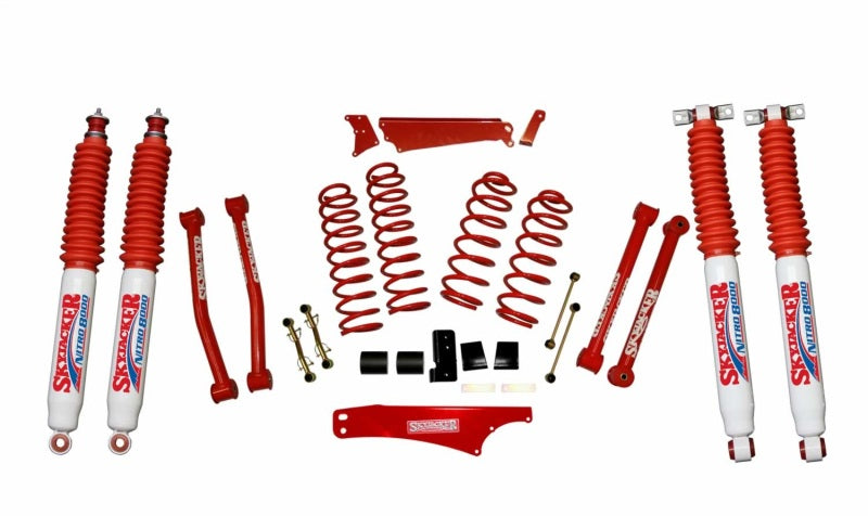 Skyjacker 4"LIT,07-09JK RED W/NITROS Lift Kits Skyjacker