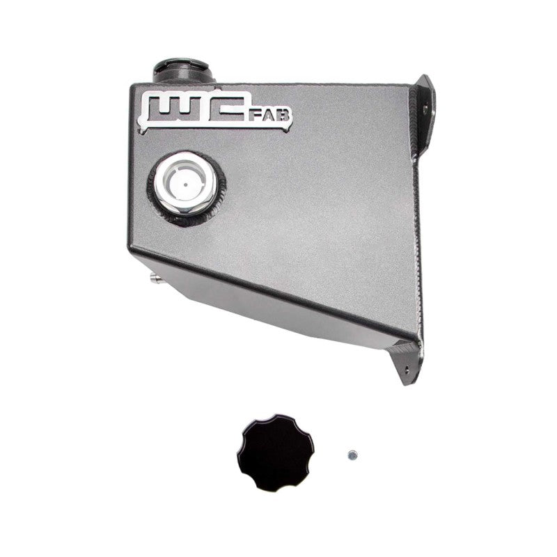 Wehrli 04.5-07 Dodge 5.9L Cummins OEM Placement Coolant Tank Kit - WCFab Grey Coolant Reservoirs Wehrli