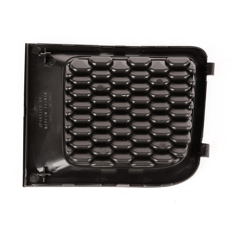 Omix Bezel Lower Grille Black RH- 15-21 Renegade Hardware - Singles OMIX