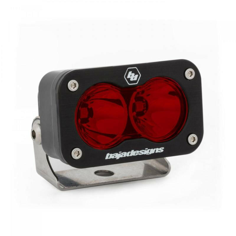 Baja Designs S2 Sport Spot Pattern LED Work Light - Red Light Bars & Cubes Baja Designs