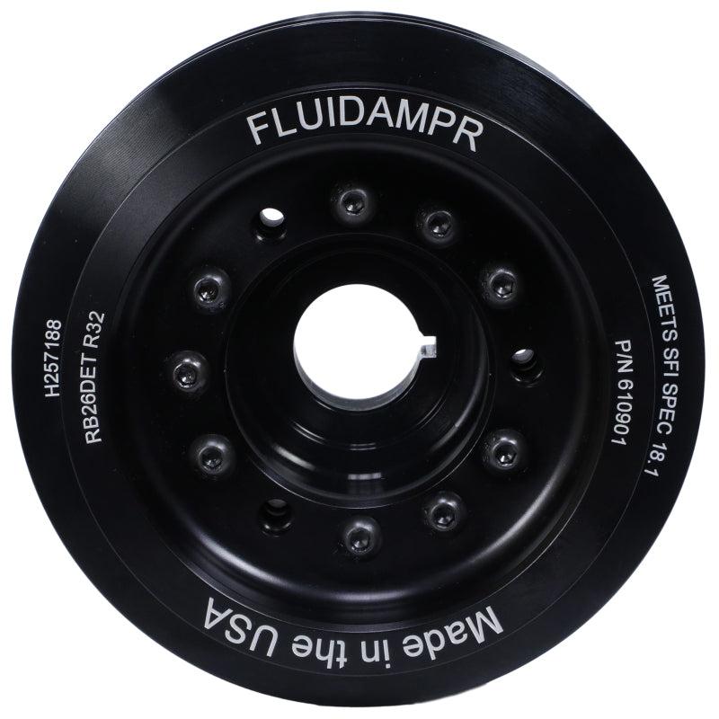 Fluidampr Nissan RB26DET Phase-1 BNR32 GT-R Steel Internally Balanced Damper Crankshaft Dampers Fluidampr