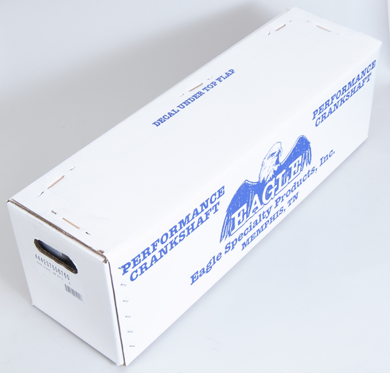 Eagle Chrysler BB 8 Bolt Rear Flange 4.375in Stroke 2.200in Rod Journal Forged 4340 Steel Crankshaft Crankshafts Eagle