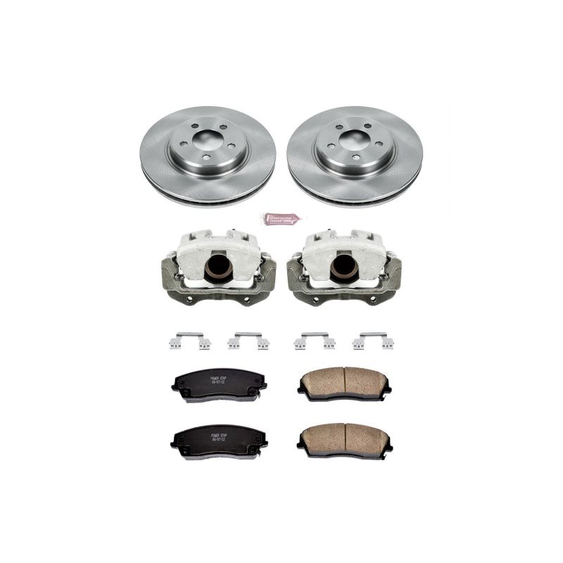 Power Stop 05-19 Chrysler 300 Front Autospecialty Brake Kit w/Calipers Brake Kits - OE PowerStop