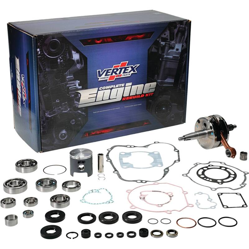 Vertex Kawasaki Complete Engine Rebuild Kit Gasket Kits Vertex Pistons