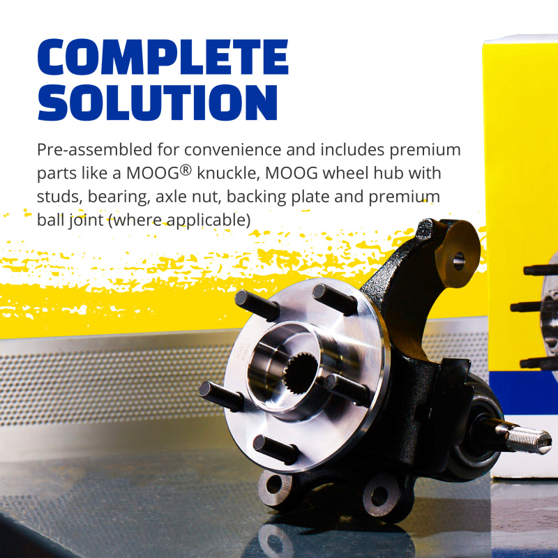 MOOG 09-13 Toyota Matrix Front Left Complete Knuckle Assembly Steering Knuckles & Spindles Moog