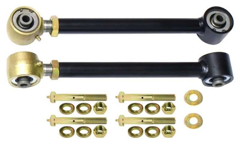 RockJock TJ/LJ Johnny Joint Adjustable Control Arms Lower Front or Rear Adjustable Greasable Pair Control Arms RockJock