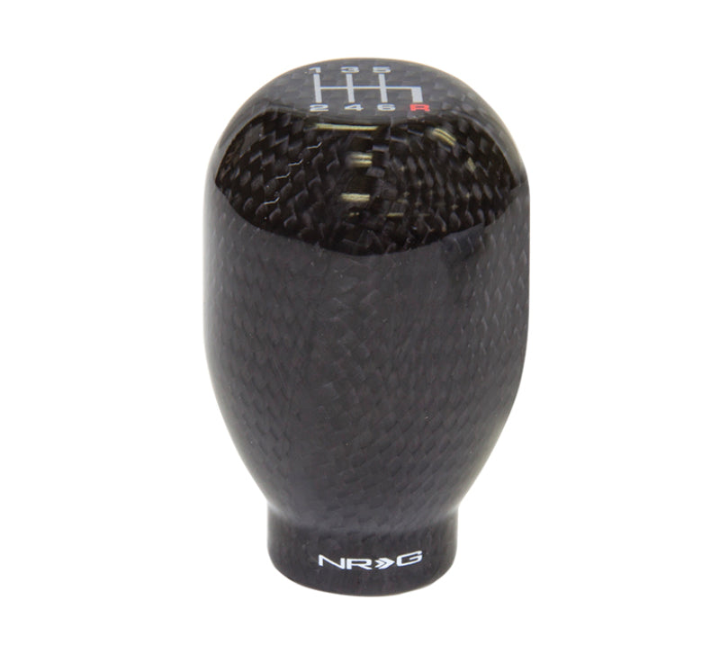 NRG Universal Shift Knob 42mm - Heavy Weight 480G / 1.1Lbs. - Black Carbon Fiber (6 Speed) Shift Knobs NRG