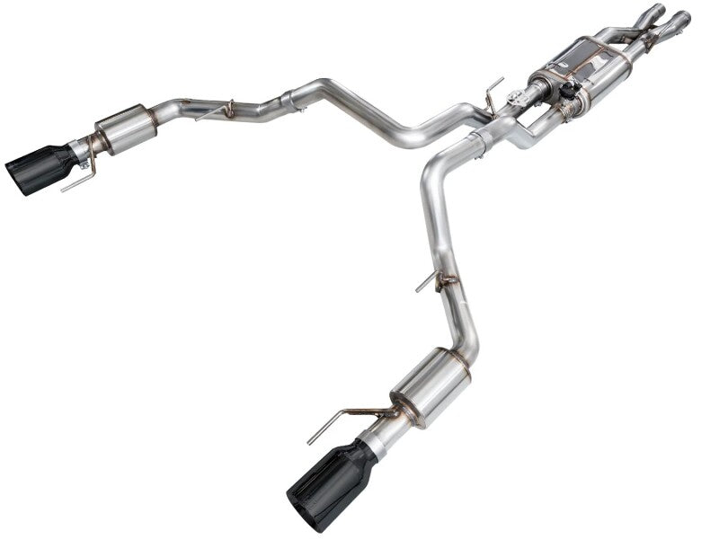 AWE Tuning Gen 3 Raptor R SwitchPath Exhaust - Diamond Black Tips Catback AWE Tuning