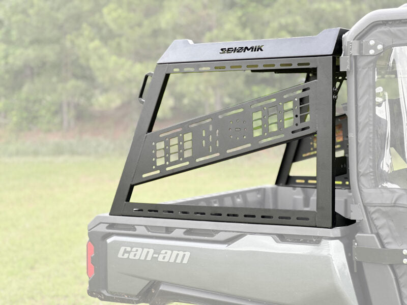 Seizmik 15-24 Can-Am HD7-10 Defender/Polaris 570-1000 Ranger XP/Crew Bed Rack Full Height Cargo Organization Seizmik