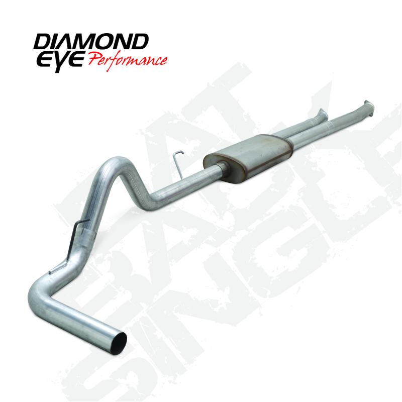 Diamond Eye KIT 3-1/2in Catback Single AL: 2010-2014 TOYOTA TUNDRA 5.7L-GAS APP Catback Diamond Eye Performance