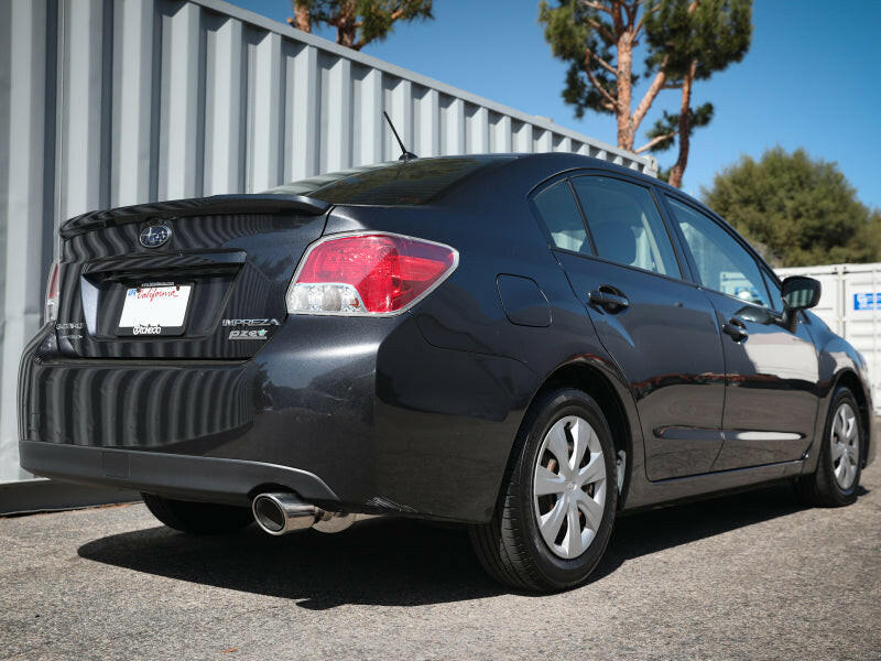 aFe POWER Takeda 12-16 Subaru Impreza 2.0L 2.5in 304SS CB Exhaust w/ Polished Tips Catback aFe