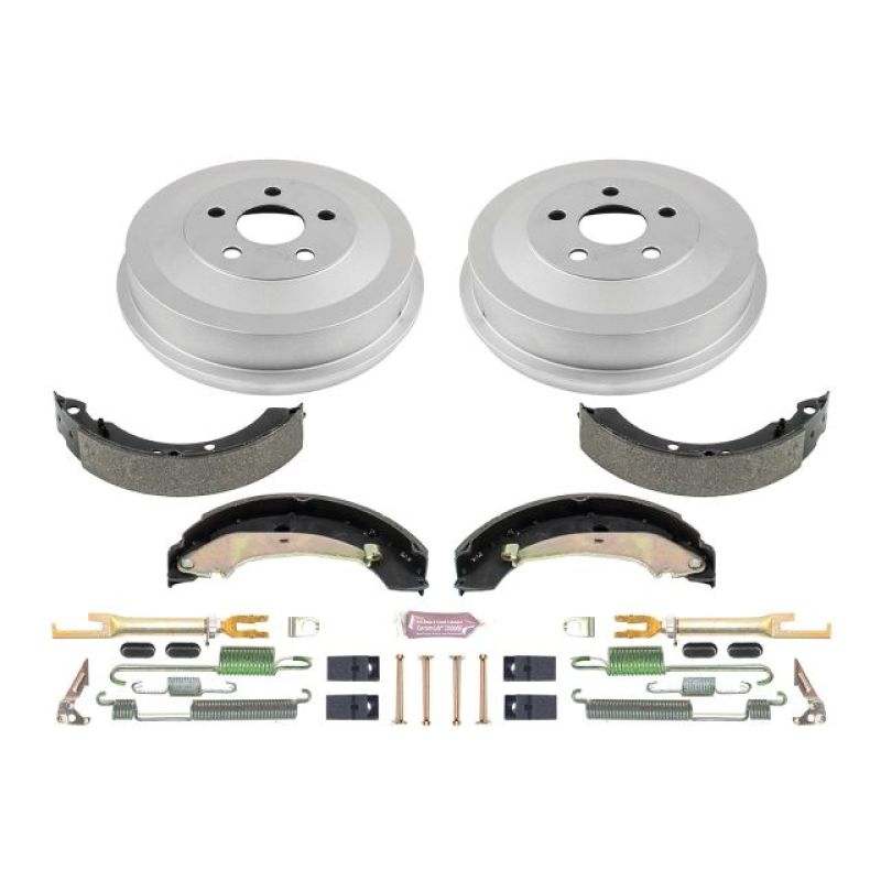 Power Stop 04-09 Chrysler PT Cruiser Rear Autospecialty Drum Kit Brake Drums PowerStop