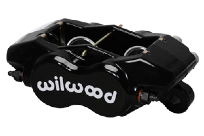 Wilwood Forged Dynalite Internal Caliper Type III Black 1.75in Piston .38in Rotor Brake Calipers - Perf Wilwood