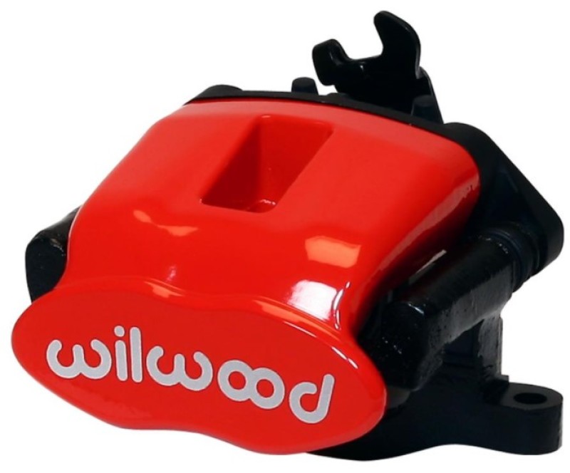 Wilwood Caliper-Combination Parking Brake-Pos 13-L/H-Red 41mm piston .81in Disc Brake Calipers - Perf Wilwood