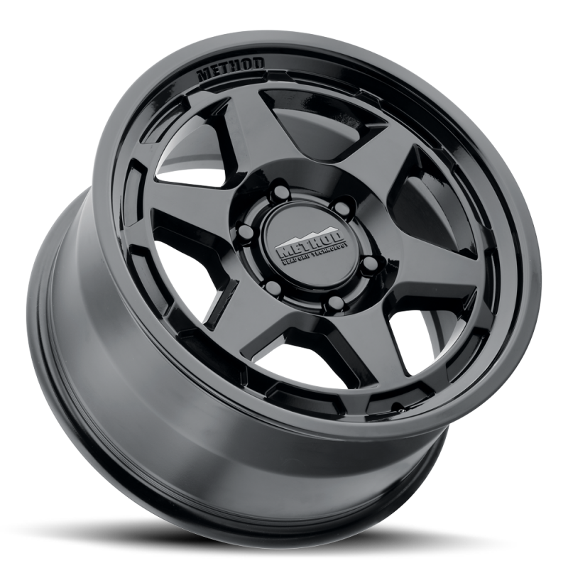 Method MR708 Bead Grip 18x9 +40mm Offset 6x5.5 95.25mm Centerbore - Gloss Black Wheels - Cast Method Wheels