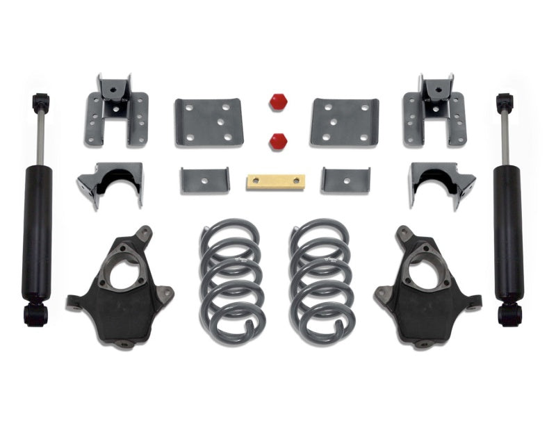 MaxTrac 07-13 GM C/K1500 2WD/4WD Single Cab 4in/6in Lowering Spindle Kit Steering Knuckles & Spindles Maxtrac