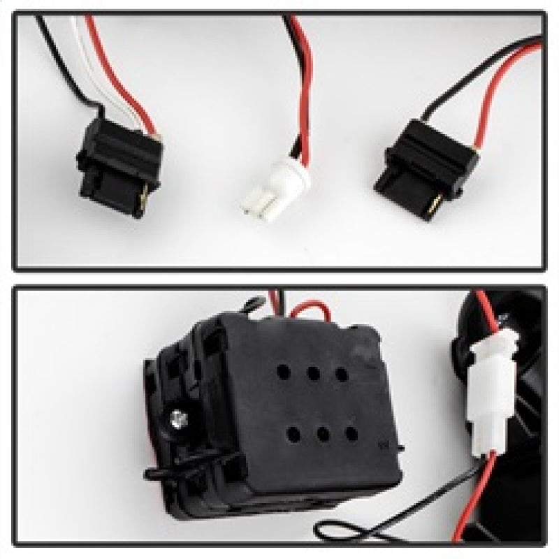 xTune 99-06 GMC Sierra (Excl Denali) Full LED Bumper Lights - Chrome (CBL-GSI99-LED-C) Sidemarkers & Indicators SPYDER