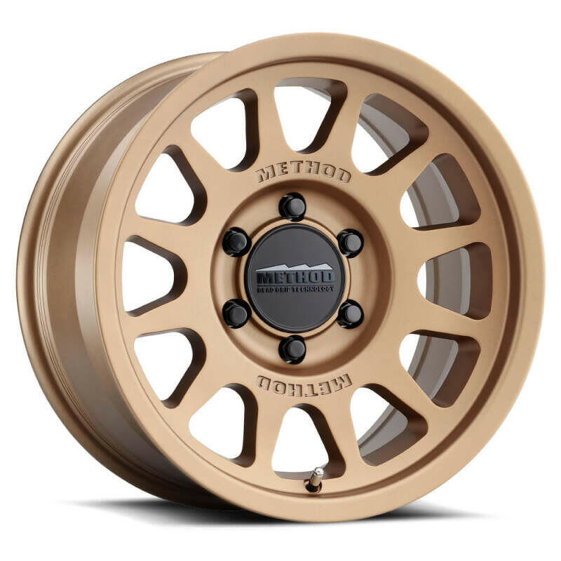 Method MR703 17x9 / -12mm Offset / 71.5mm Bore / 5x5 BP / 4.8in BS - Method Bronze Wheel Wheels - Cast Method Wheels