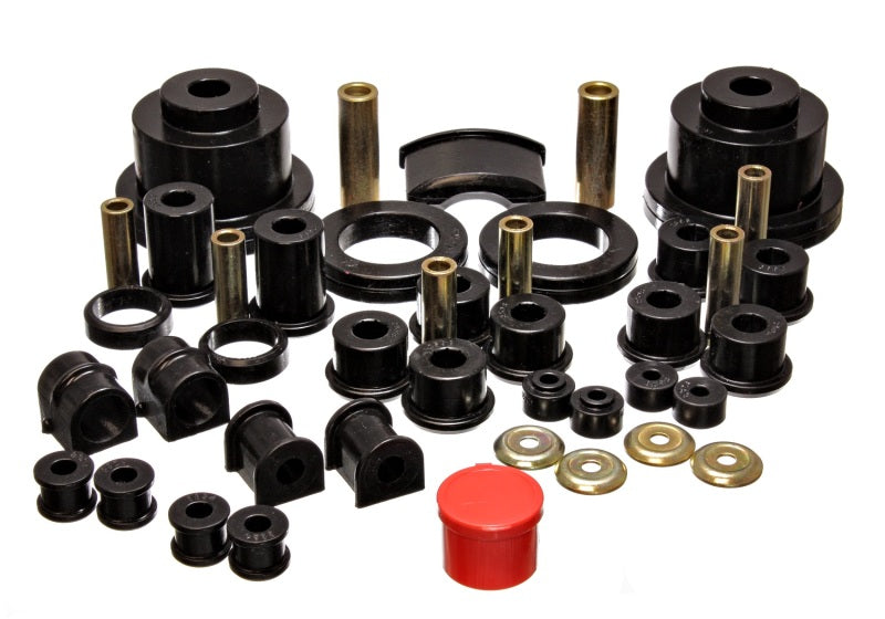 Energy Suspension 04 Pontiac GTO Black Hyper-flex Master Bushing Set Bushings - Full Vehicle Kits Energy Suspension