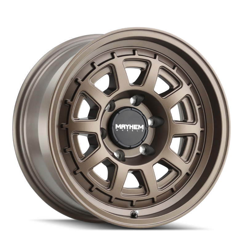 Mayhem 8303 Voyager 15x7 / 5x100 BP / 15mm Offset / 56.1mm Hub Dark Bronze Wheel Wheels - Cast Mayhem