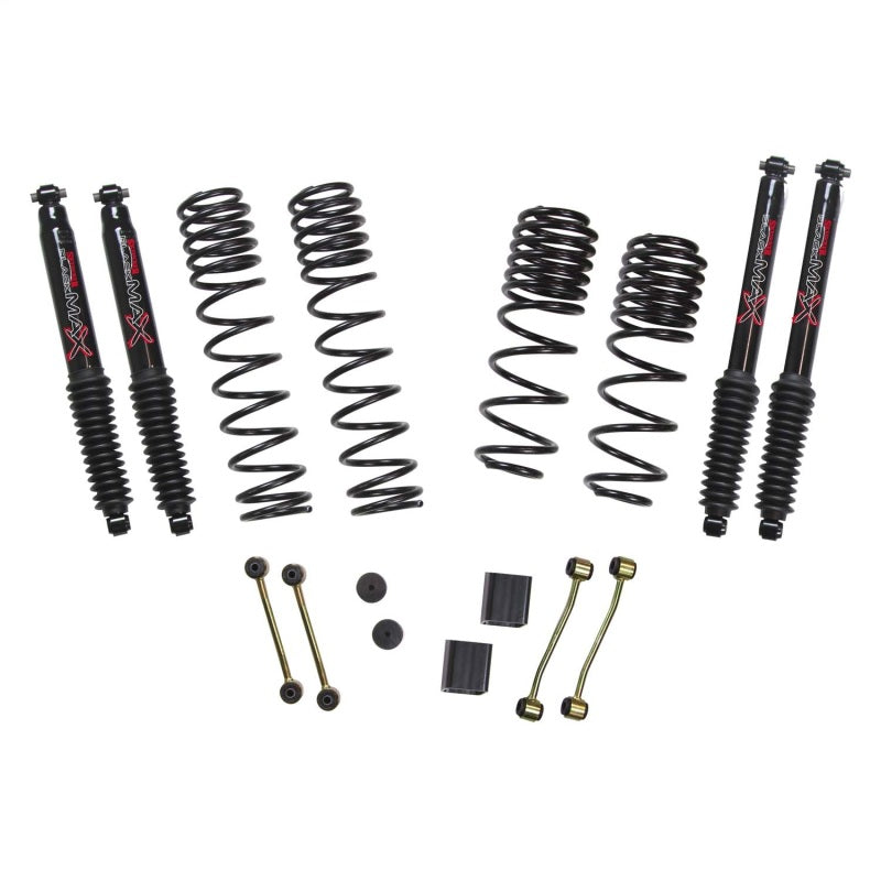Skyjacker 21-23 Jeep Wrangler JL Rubicon 4XE 4 Dr LT 2.5in Coil Sys w/ Black MAX Shocks Lift Kits Skyjacker