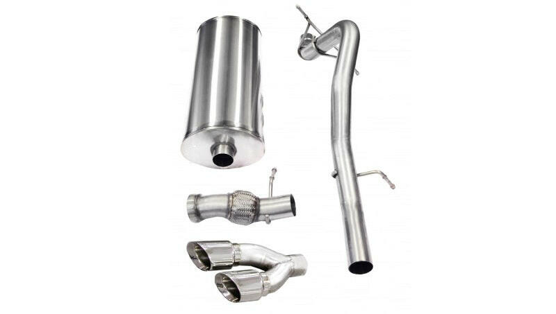 Corsa 2011-2014 Cadillac Escalade 6.2L V8 Polished Sport Cat-Back Exhaust Catback CORSA Performance