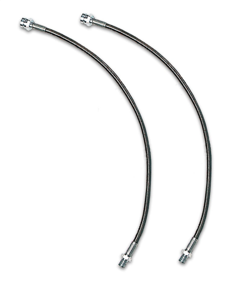 Tuff Country 97-06 Jeep Wrangler TJ Front Extended (4in Over Stock) Brake Lines Pair Brake Line Kits Tuff Country