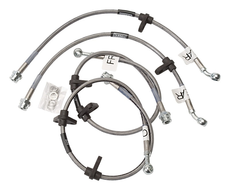 Russell Performance 98-01 Acura Integra LS and GSR Brake Line Kit Brake Line Kits Russell
