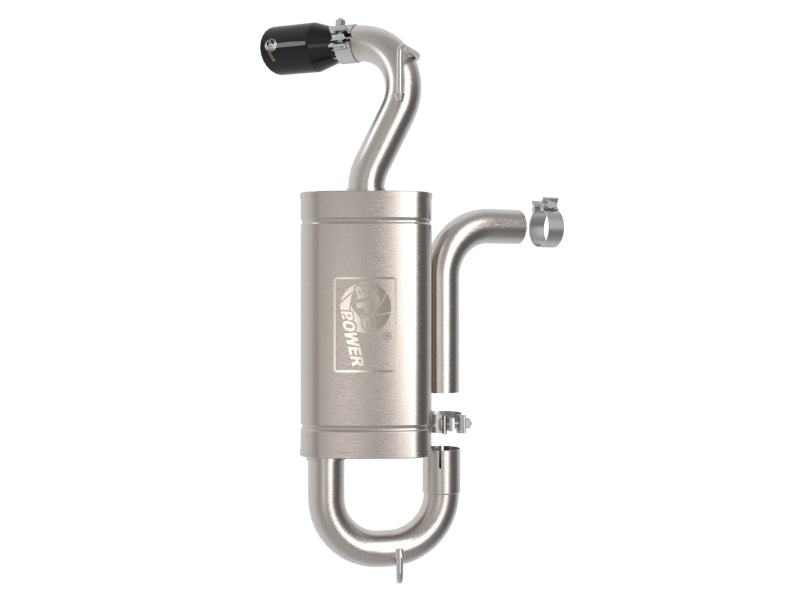 aFe Ford Bronco Sport 21-22 L3-1.5L (t)/L4-2.0L (t) Vulcan Axle-Back Exhaust System- Black Tips Axle Back aFe