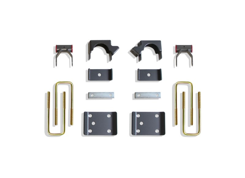 MaxTrac 2019+ GM C/K1500 2WD/4WD 6in Rear Adj. Lowering Flip Kit Leaf Springs & Accessories Maxtrac