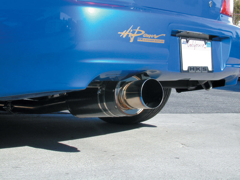 HKS 02-07 WRX / 04-07 STi Carbon Ti Exhaust Catback HKS